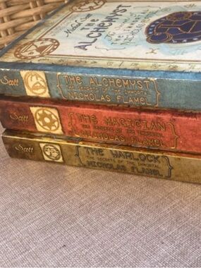 The Secrets of Inmortal Nicholas Flamel Books